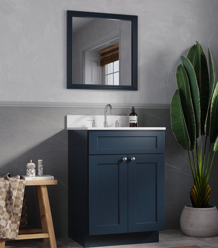 24" Bathroom Vanities With Quartz Top