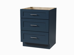 Disar 24'' Center 3 Darwer Bathroom Cabinet (31-1/2'') Height)