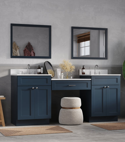 75"-78" Bathroom Vanities With Quartz Top