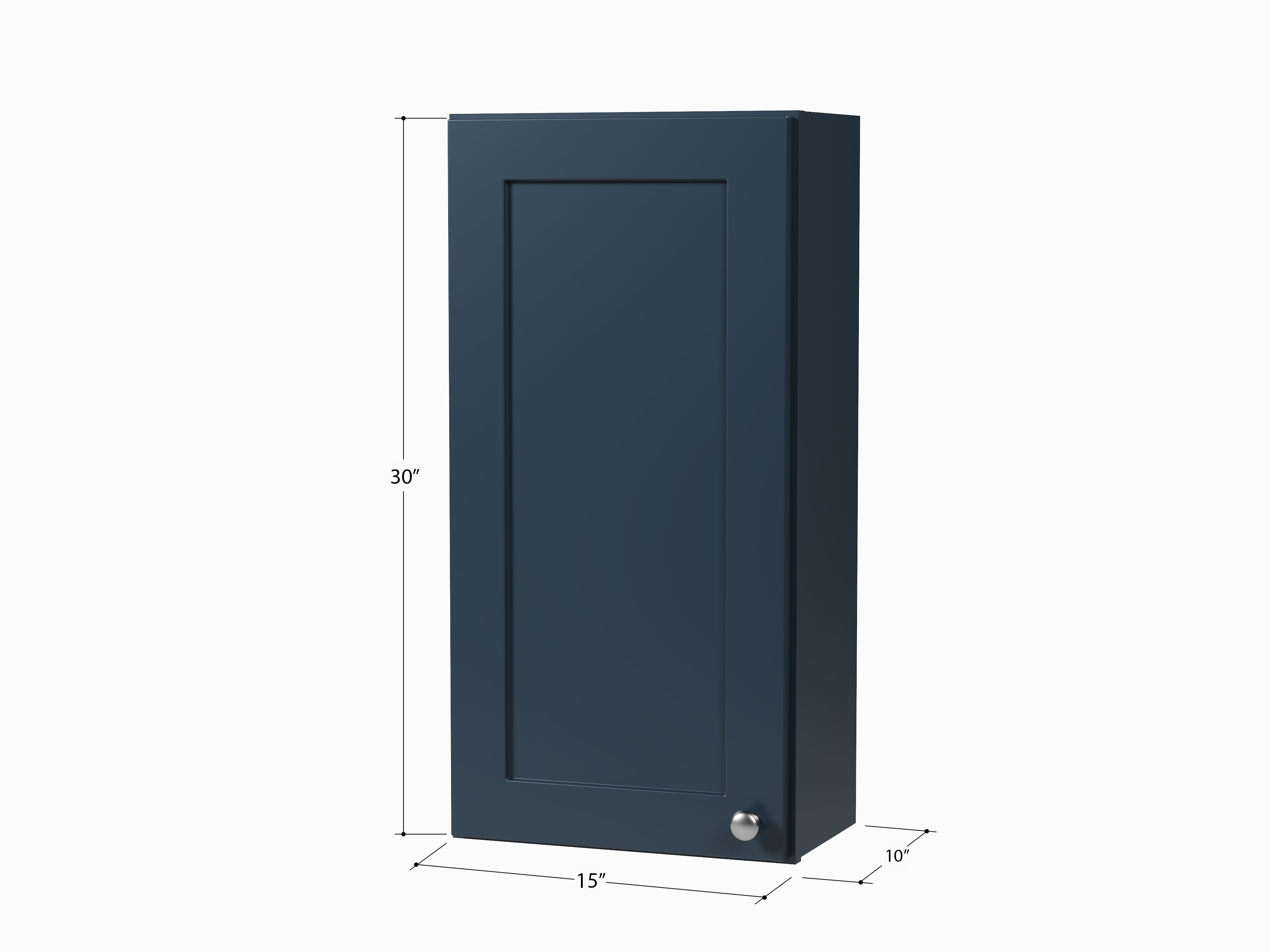 Disar 15" Bathroom Wall Cabinet Left