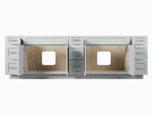 108 Double Bathroom Vanity Base Only
