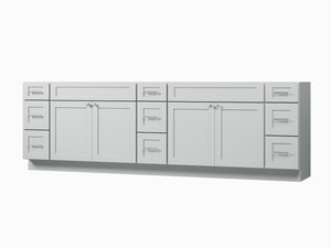 108 Double Bathroom Vanity Base Only