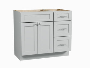 Disar 39'' Single Bathroom Vanity With Drawer (Right Base Only)
