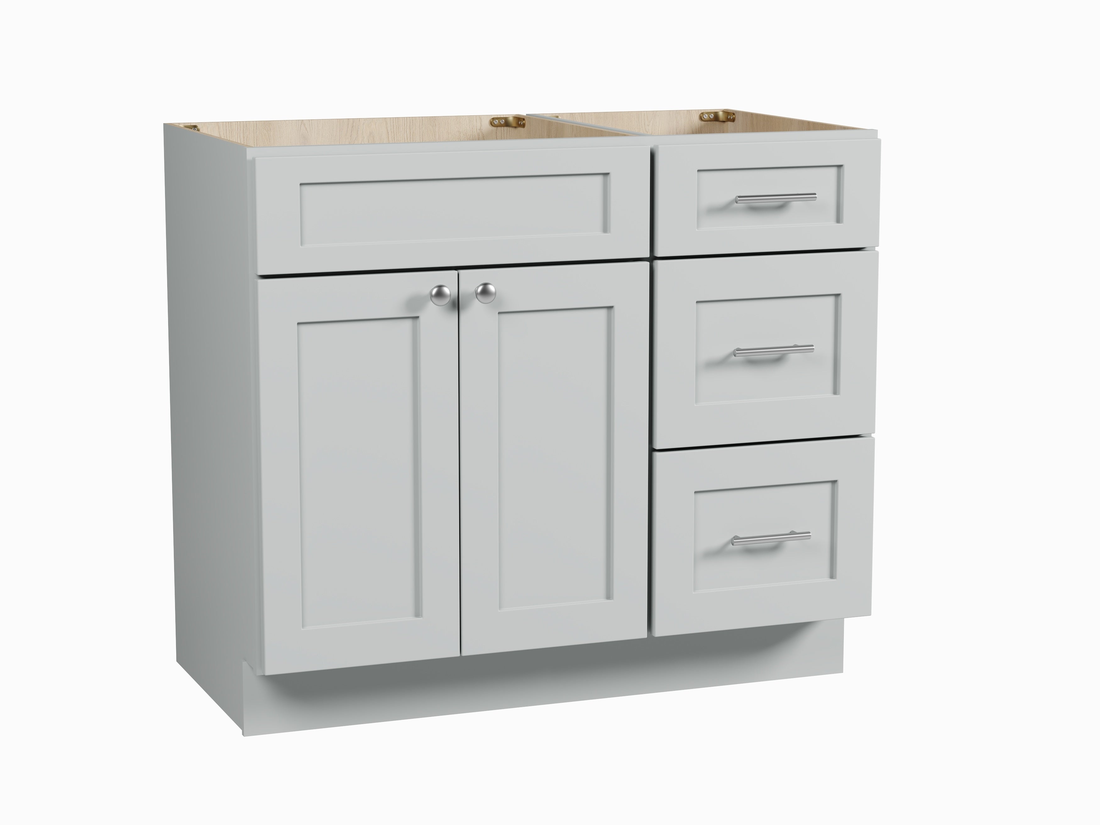 Disar 39'' Single Bathroom Vanity With Drawer (Right Base Only)