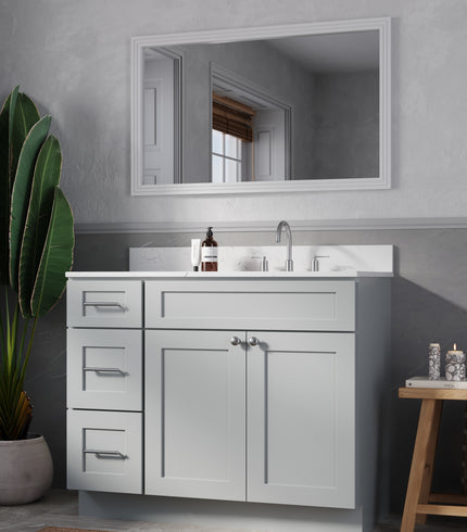 42" Bathroom Vanities With Quartz Top