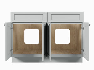 Disar 48'' Double Bathroom Vanity Base Only