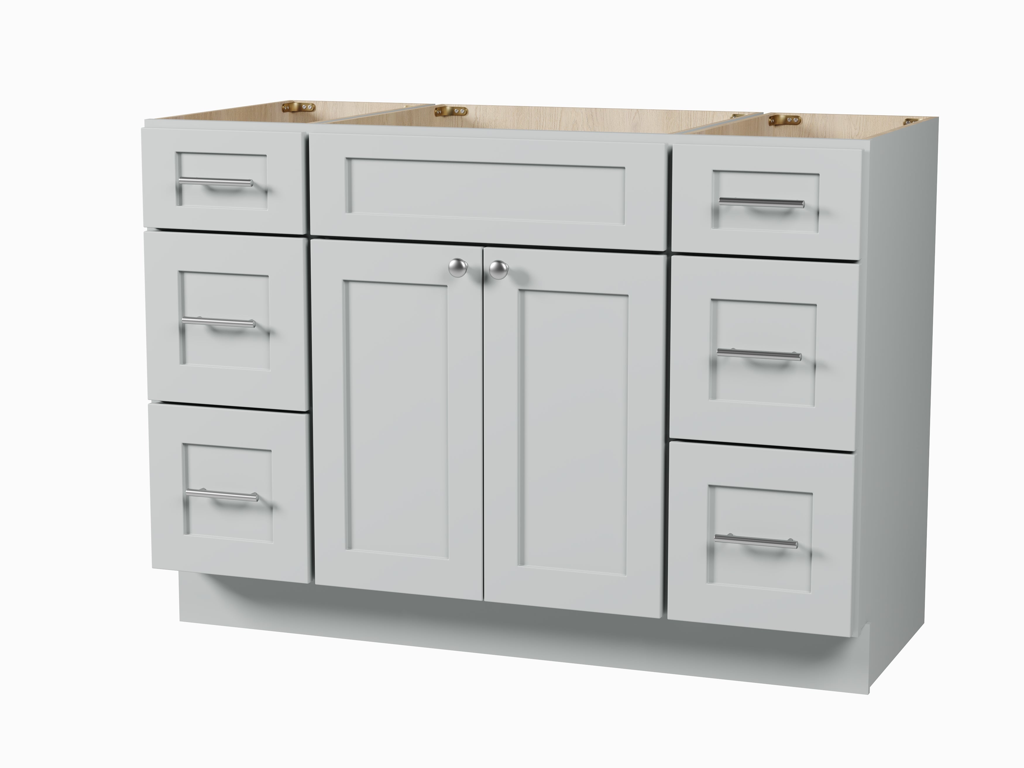 Disar 48'' Single Bathroom Vanity With Drawer Base Only