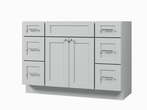 Disar 48'' Single Bathroom Vanity With Drawer Base Only