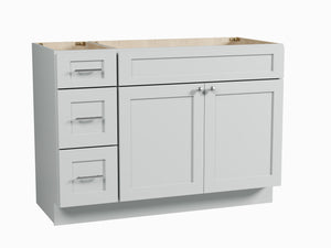 Disar 48" Single Bathroom Vanity Base with Left Drawers