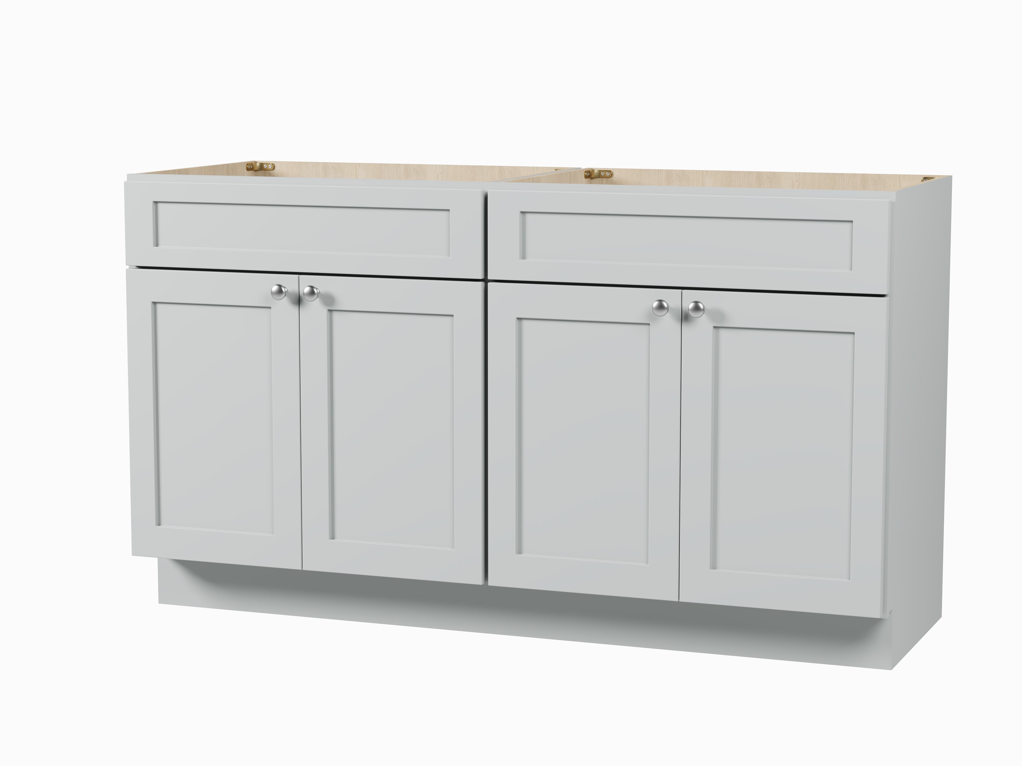 Disar 60'' Double Bathroom Vanity Base Only