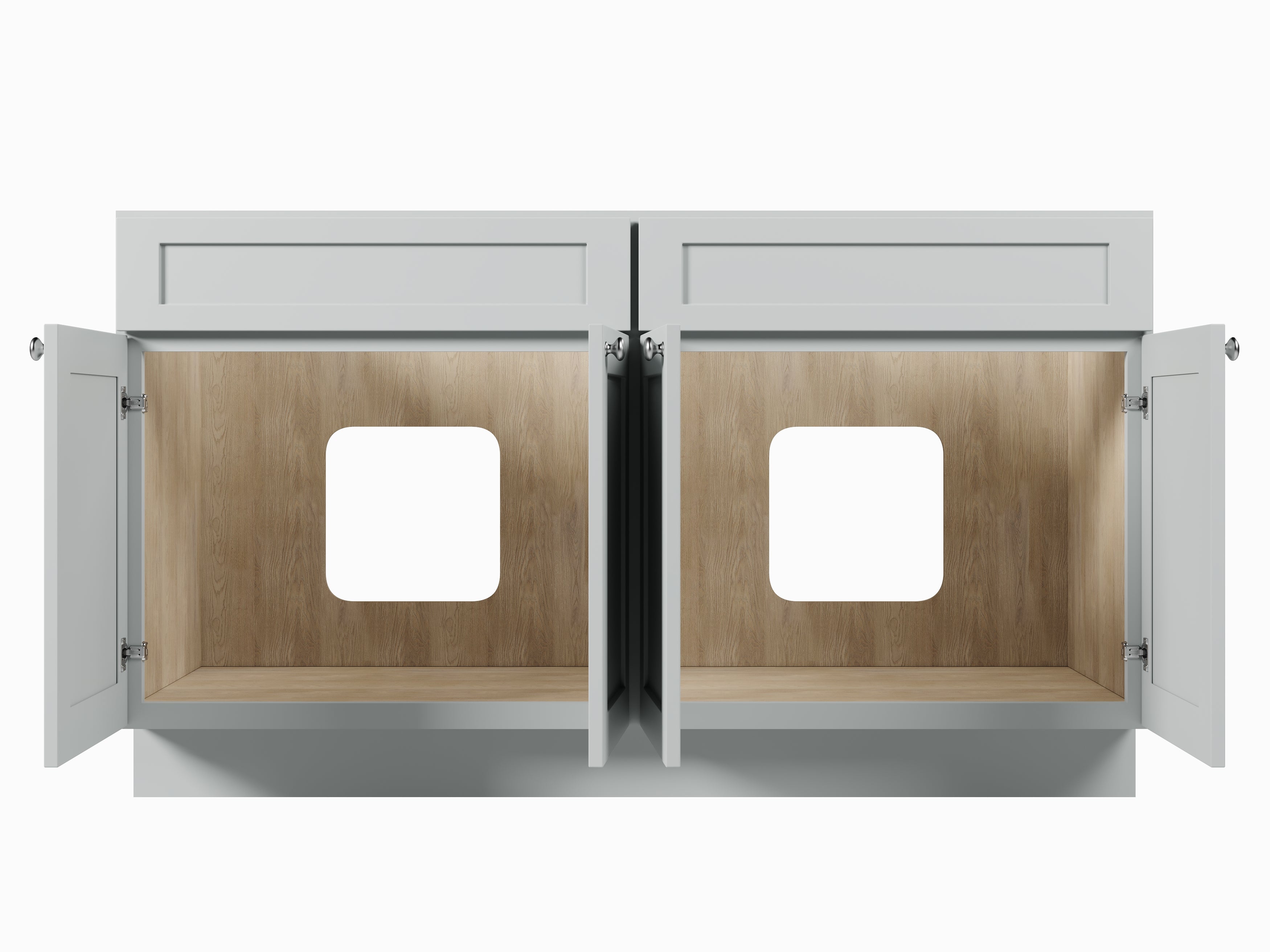 Disar 60'' Double Bathroom Vanity Base Only