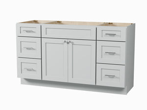 Disar 60'' Single Bathroom Vanity With Drawer Base Only