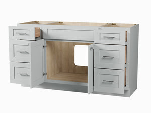 Disar 60'' Single Bathroom Vanity With Drawer Base Only
