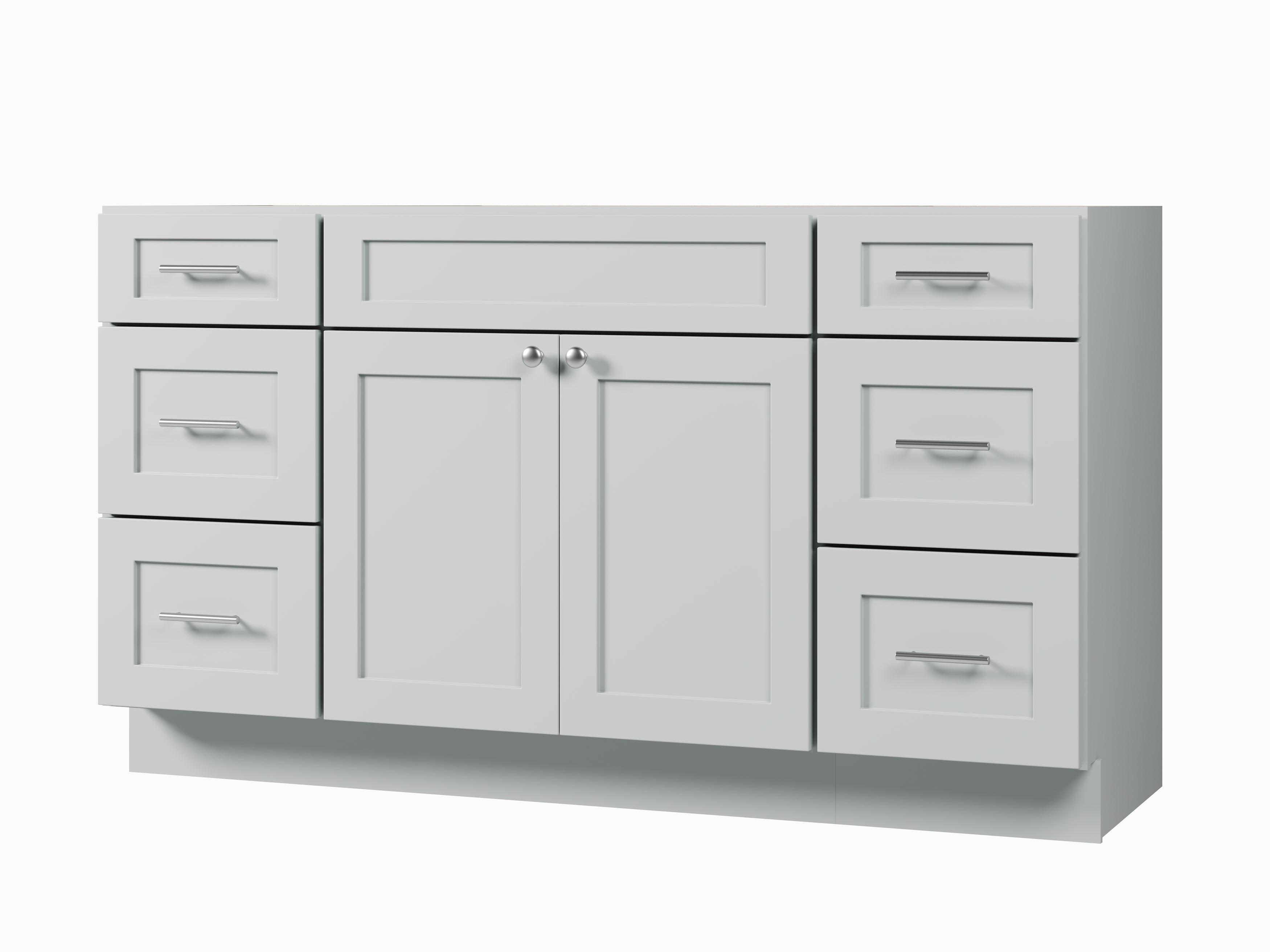 Disar 60'' Single Bathroom Vanity With Drawer Base Only