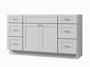 Disar 60'' Single Bathroom Vanity With Drawer Base Only