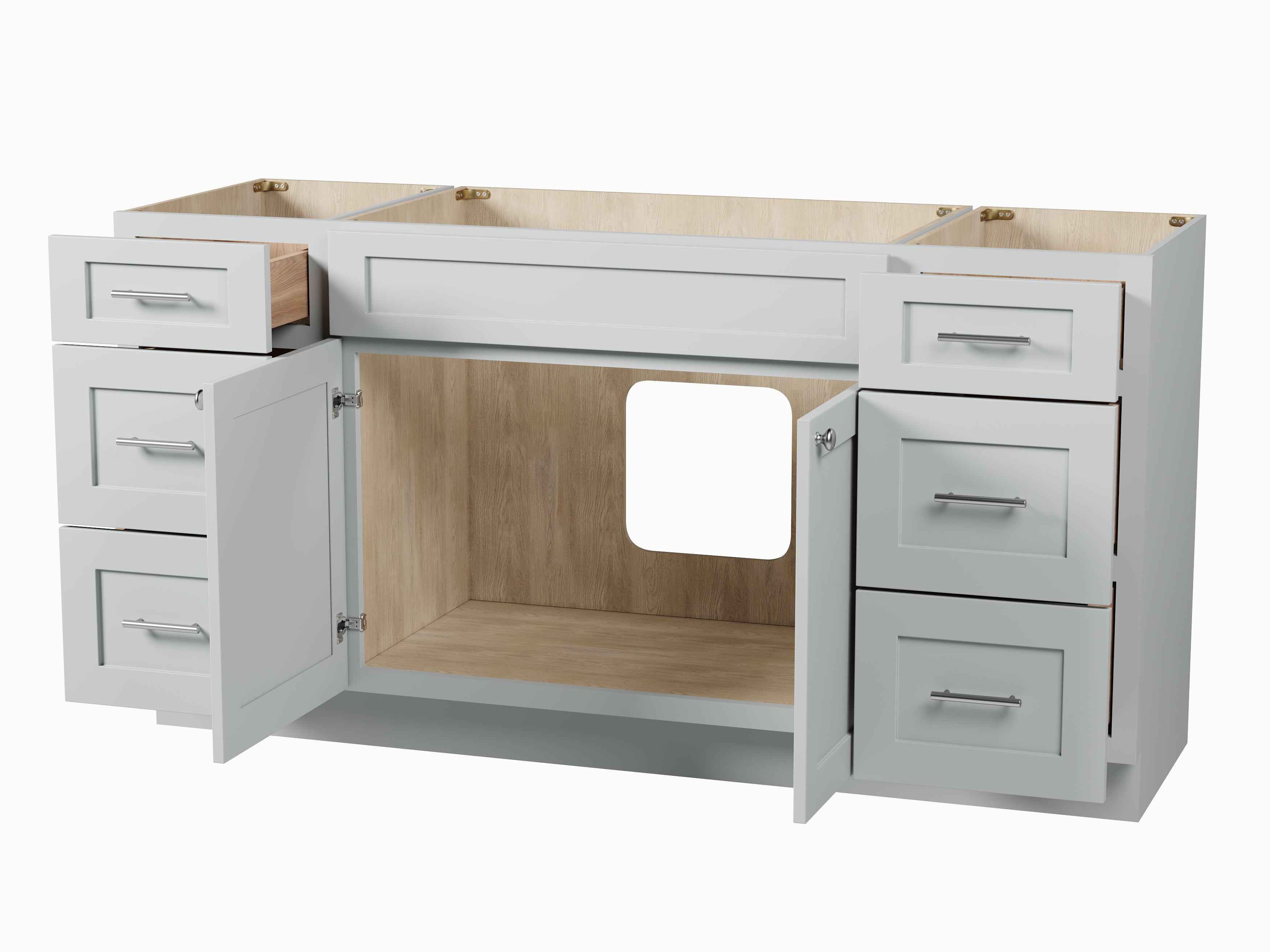 Disar 66'' Single Bathroom Vanity Base Only