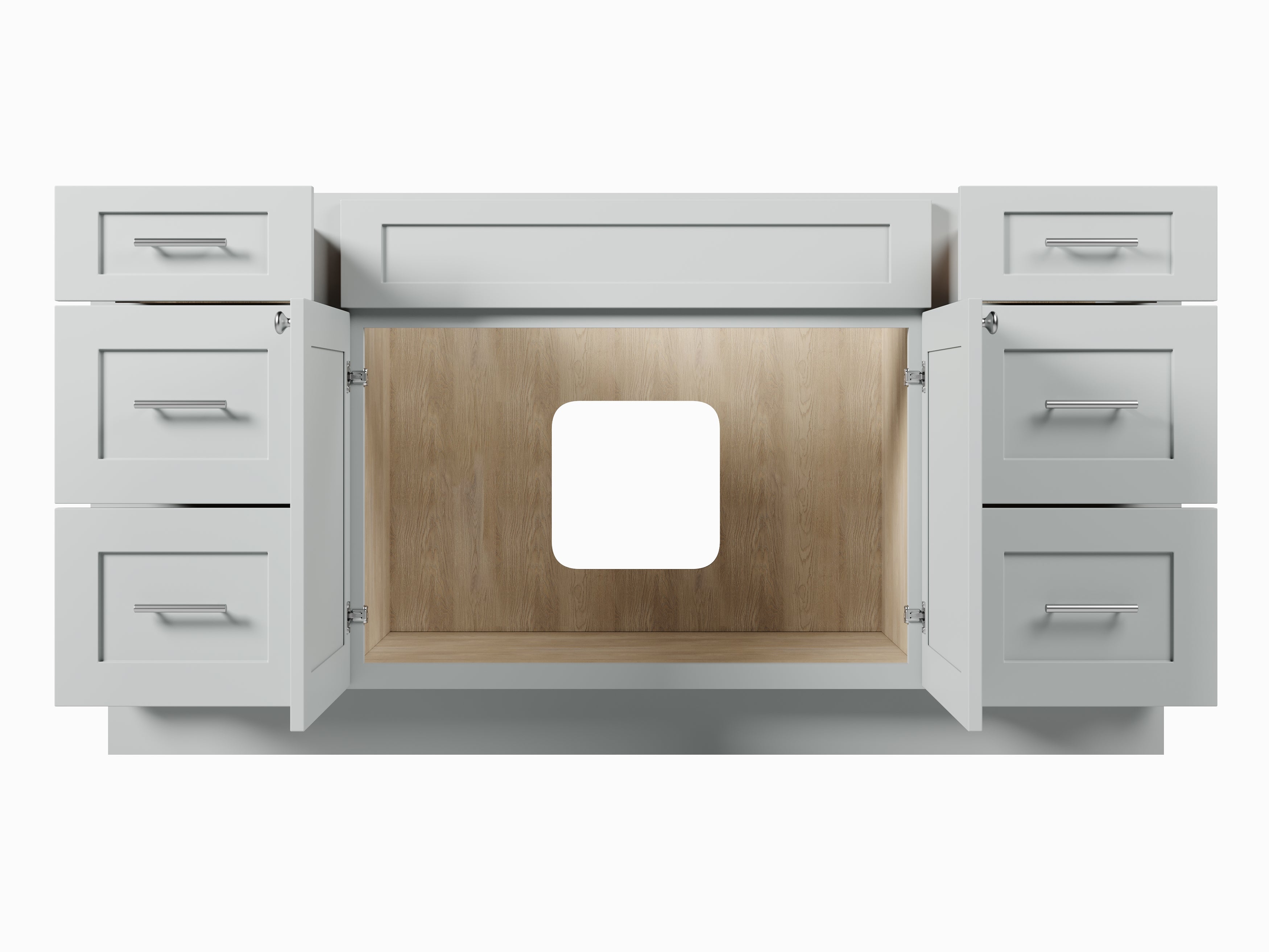 Disar 66'' Single Bathroom Vanity Base Only