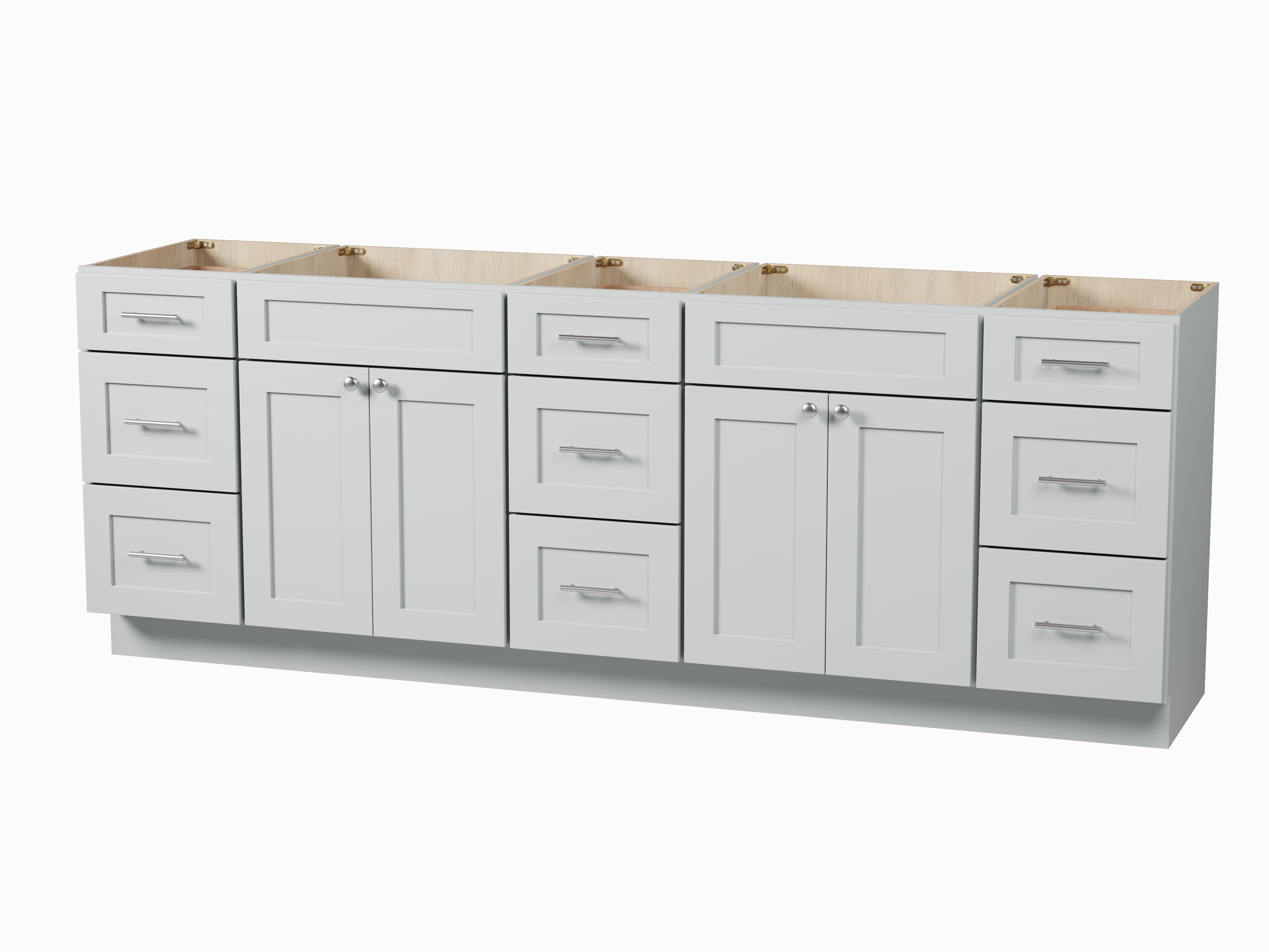 Disar 93'' Double Bathroom Vanity Base only