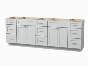 Disar 93'' Double Bathroom Vanity Base only