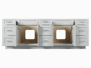 Disar 93'' Double Bathroom Vanity Base only