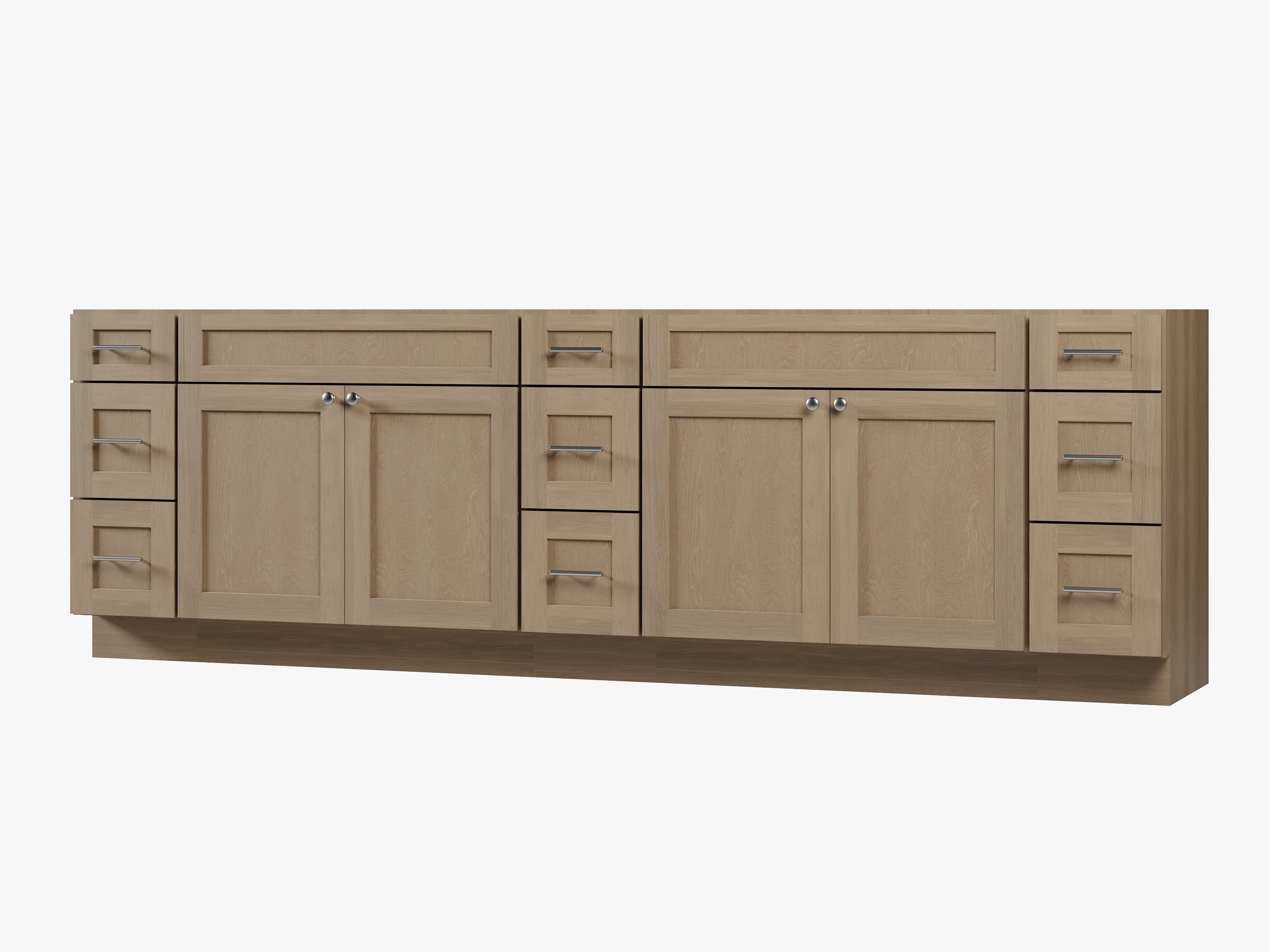 108 Double Bathroom Vanity Base Only