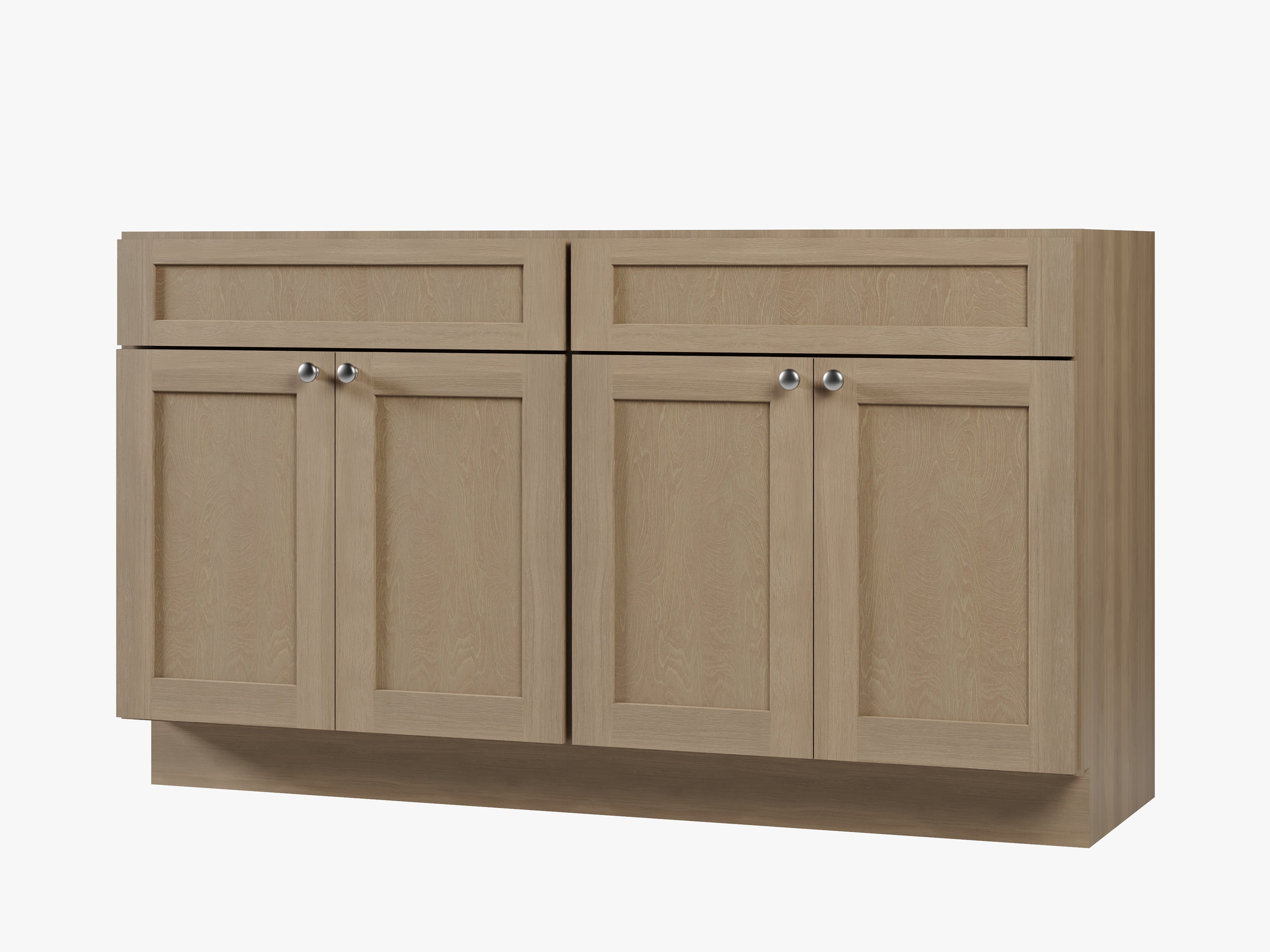 Disar 60'' Double Bathroom Vanity Base Only