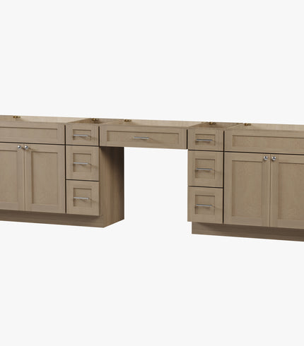 138 Inch Bathroom Vanities (139 Inch Countertop)