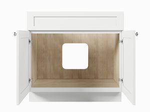 Disar 36'' Vanity Cabinet Solid Wood Plywood Base Only