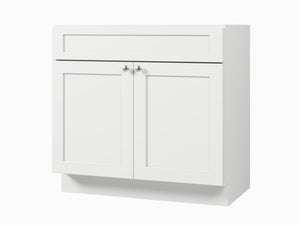 Disar 36'' Vanity Cabinet Solid Wood Plywood Base Only