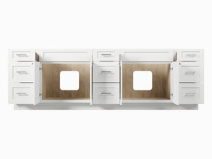 Disar 105'' Double Bathroom Vanity Base only