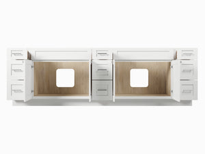 108 Double Bathroom Vanity Base Only