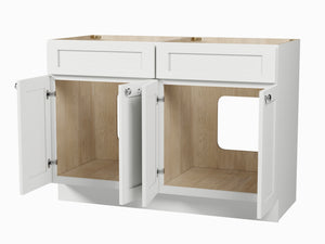 Disar 48'' Double Bathroom Vanity Base Only