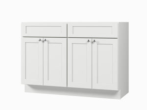 Disar 48'' Double Bathroom Vanity Base Only