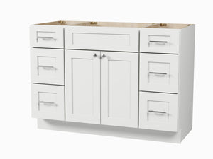 Disar 48'' Single Bathroom Vanity With Drawer Base Only