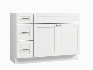 Disar 48" Single Bathroom Vanity Base with Left Drawers