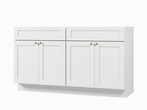 Disar 60'' Double Bathroom Vanity Base Only
