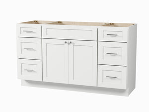 Disar 60'' Single Bathroom Vanity With Drawer Base Only