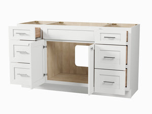 Disar 60'' Single Bathroom Vanity With Drawer Base Only
