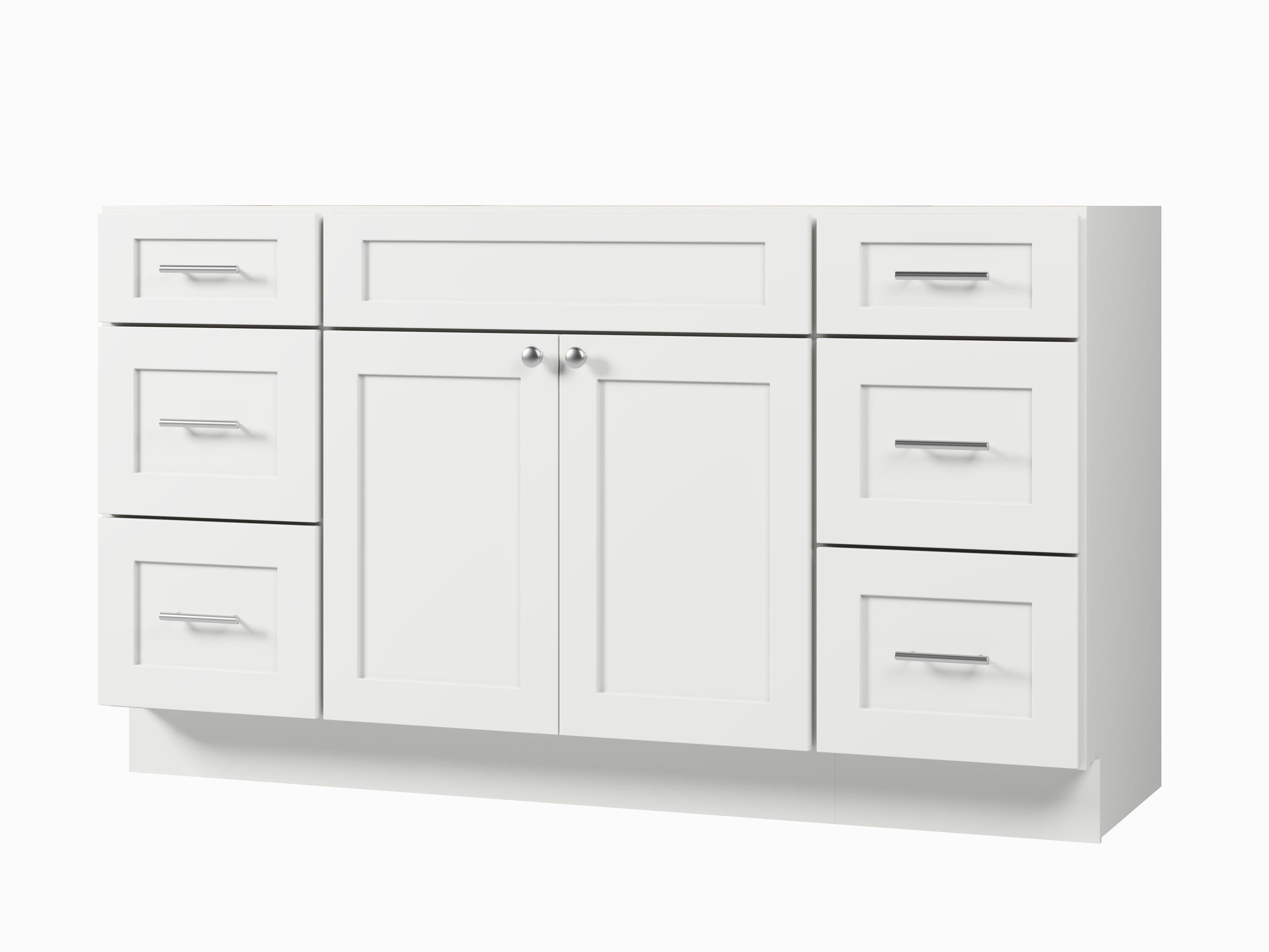 Disar 60'' Single Bathroom Vanity With Drawer Base Only
