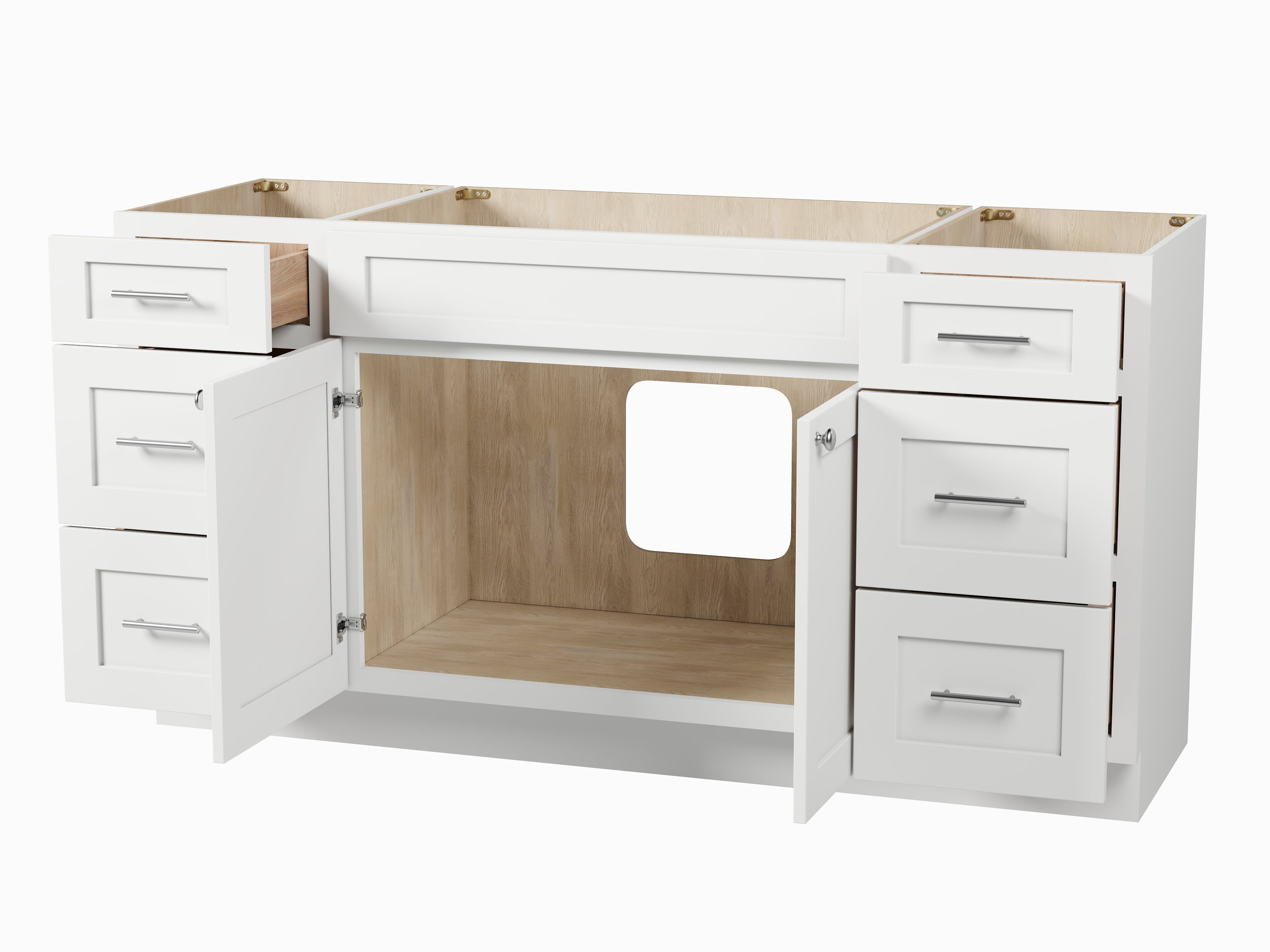 Disar 66'' Single Bathroom Vanity Base Only