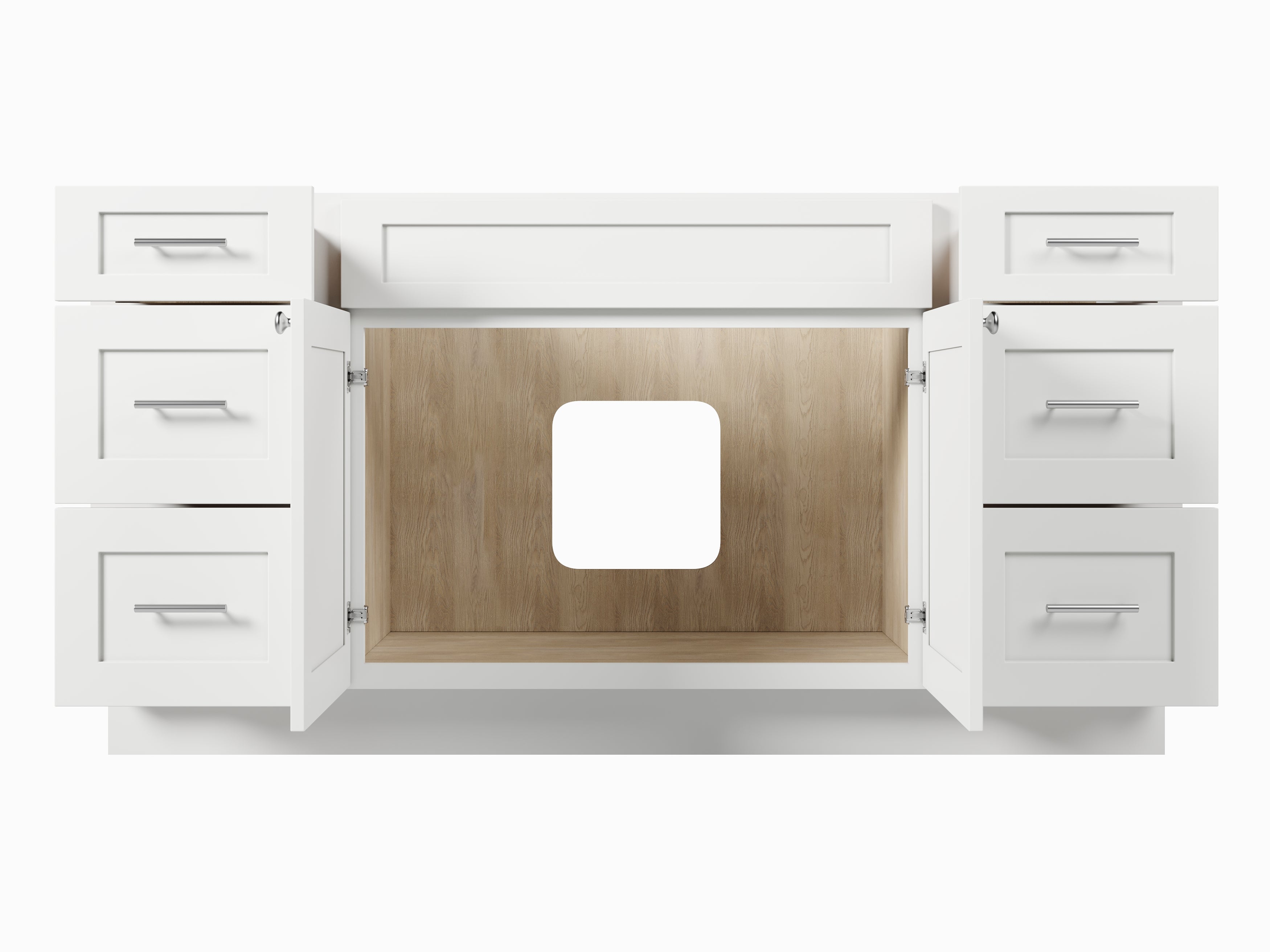 Disar 66'' Single Bathroom Vanity Base Only