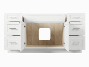 Disar 66'' Single Bathroom Vanity Base Only