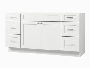 Disar 66'' Single Bathroom Vanity Base Only