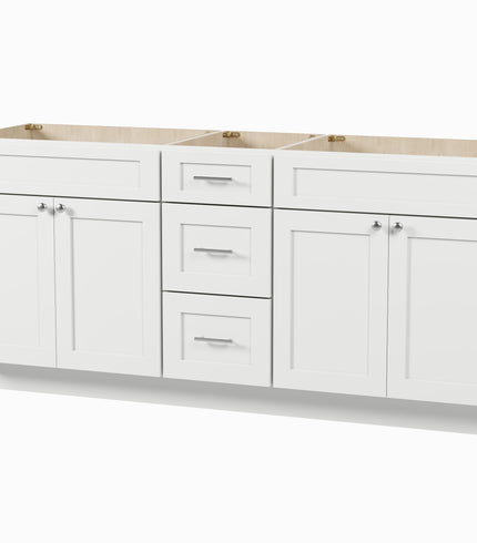 75 Inch Bathroom Vanities (76 Inch Countertop)