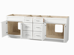 Disar 90 Double Bathroom Vanity Base Only