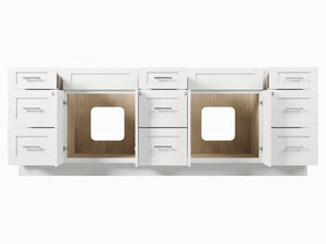 Disar 93'' Double Bathroom Vanity Base only