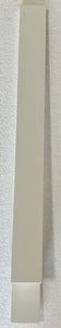 DSR Shaker 3''x34.5''Cabinet filler White